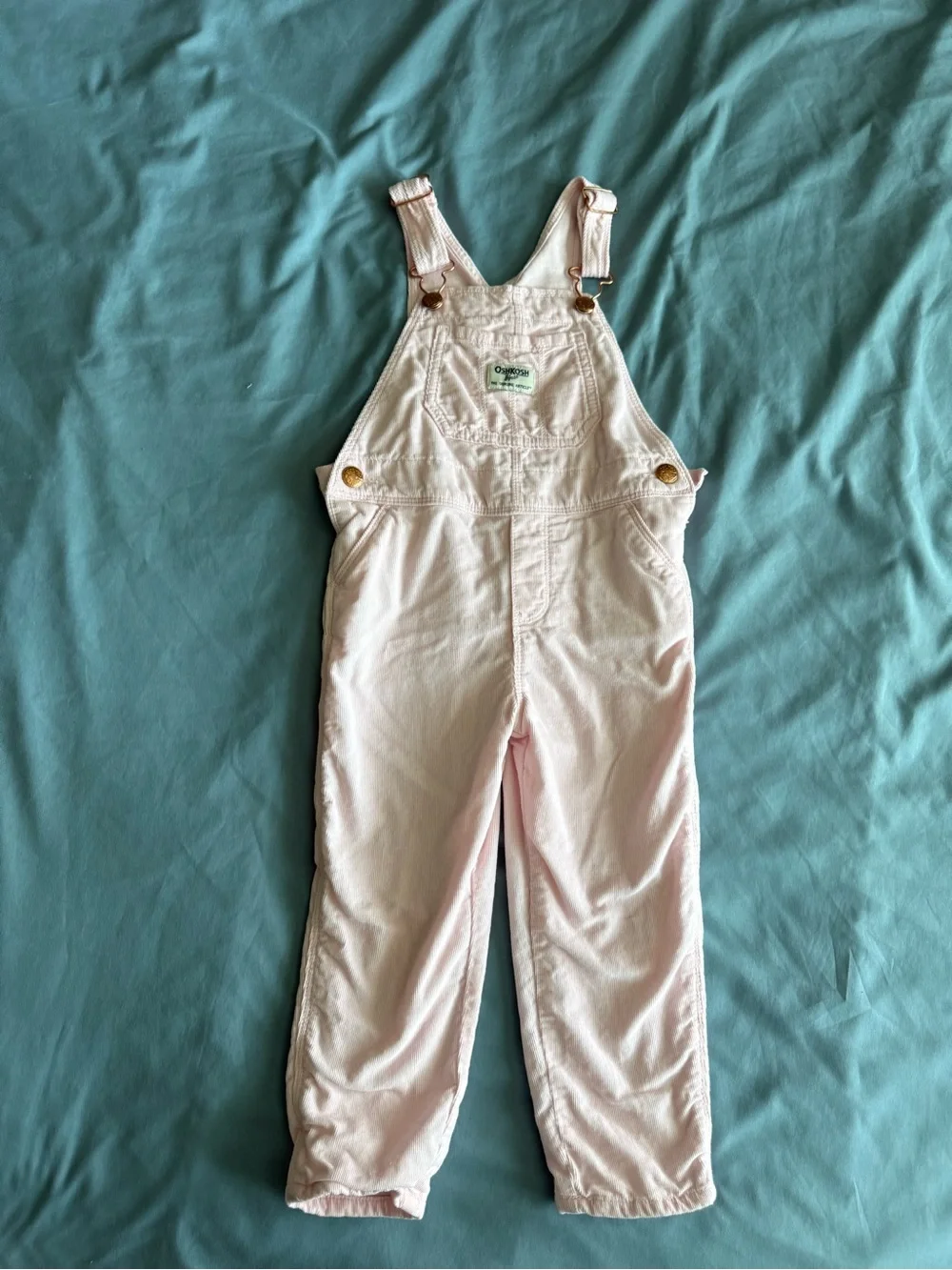 OshKosh Pink Corduroy Overall, 3T